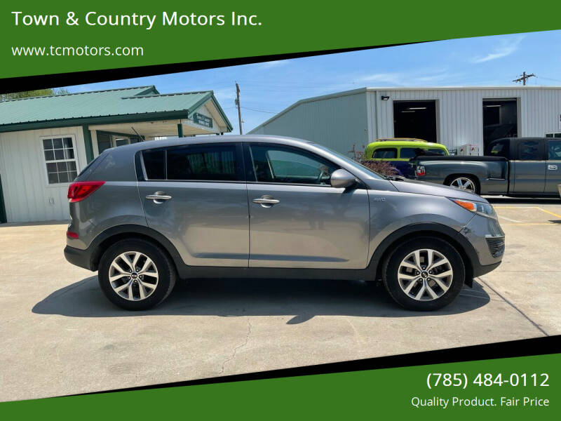 2016 Kia Sportage for sale at Town & Country Motors Inc. in Meriden KS