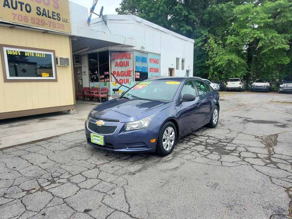 2014 Chevrolet Cruze for sale at DAGO'S AUTO SALES LLC in Dalton, GA