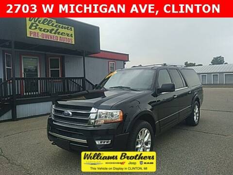 2016 Ford Expedition EL for sale at Williams Brothers Pre-Owned Monroe in Monroe MI