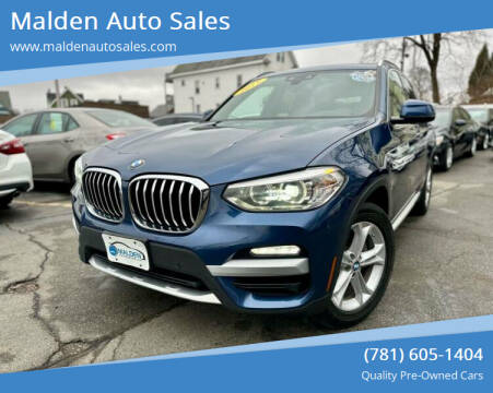2019 BMW X3 for sale at Malden Auto Sales in Malden MA