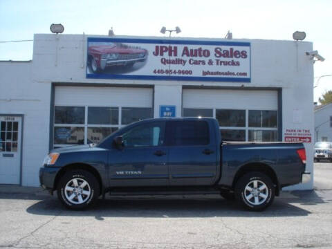 2014 Nissan Titan for sale at JPH Auto Sales in Eastlake OH