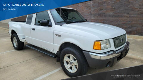2002 Ford Ranger for sale at AFFORDABLE AUTO BROKERS in Keller TX