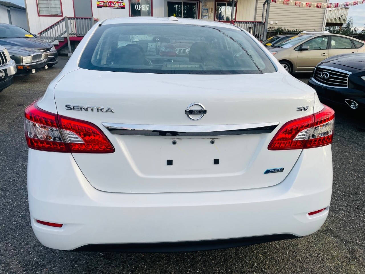 2014 Nissan Sentra for sale at New Creation Auto Sales in Everett, WA