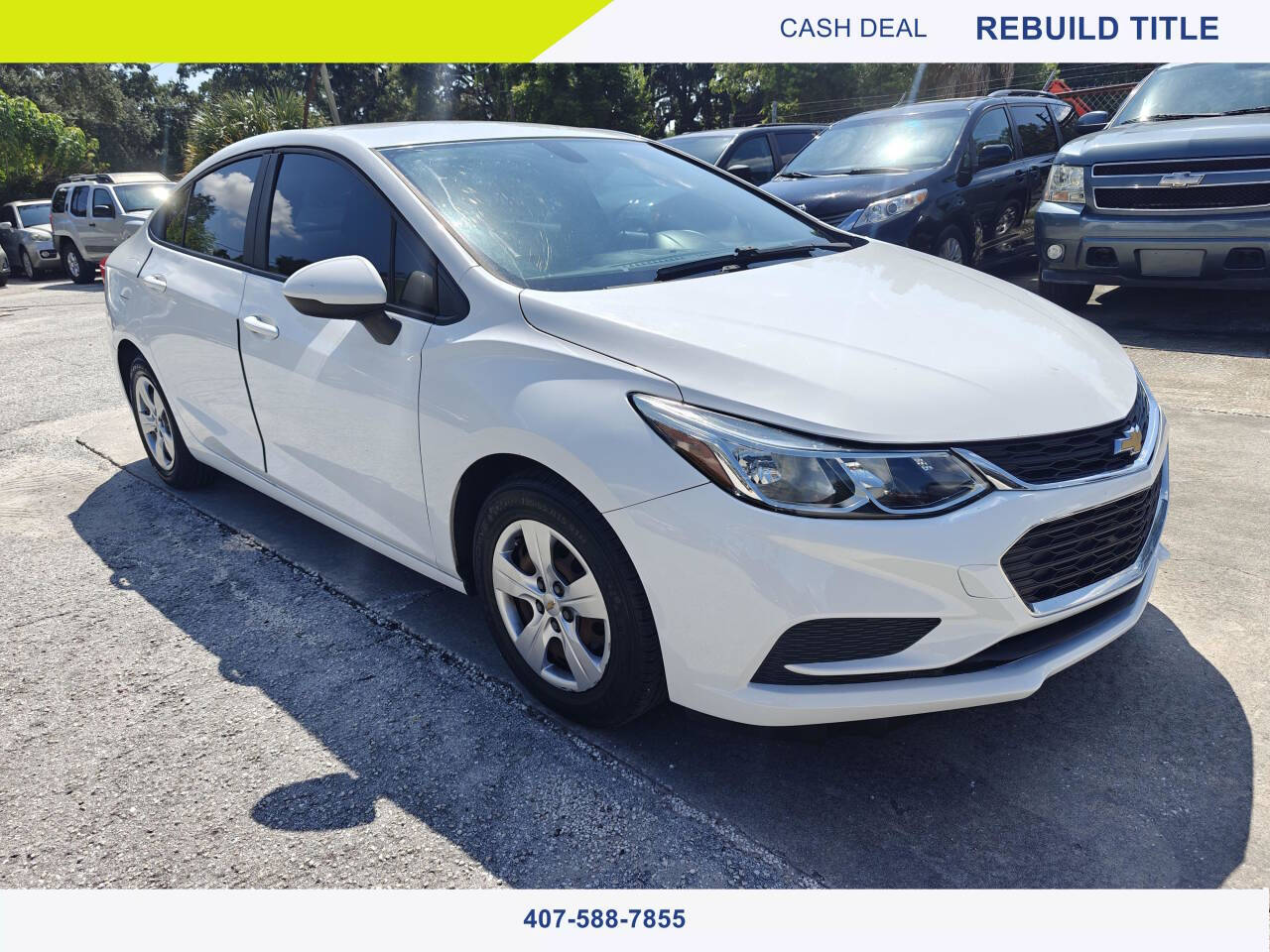 2017 Chevrolet Cruze for sale at EZ MOTOR ORLANDO in Orlando, FL