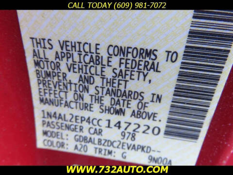 2012 Nissan Altima 2.5 S