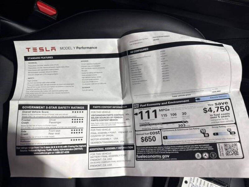 2023 Tesla Model Y Performance