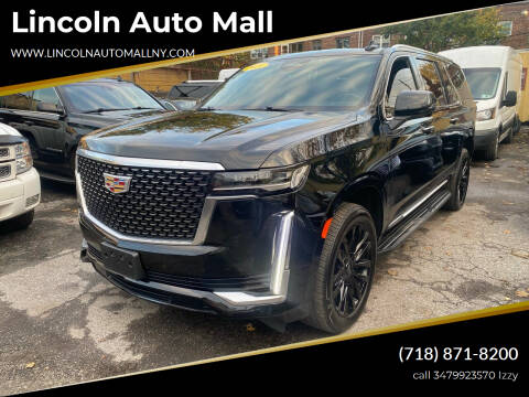 2021 Cadillac Escalade ESV for sale at Lincoln Auto Mall in Brooklyn NY