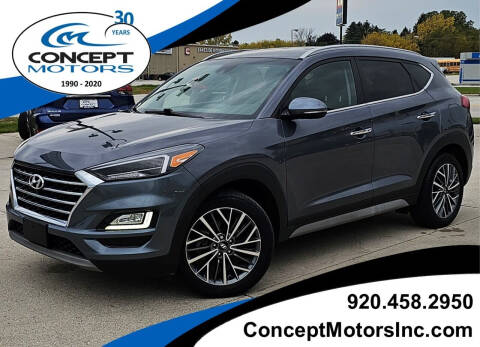 2021 Hyundai Tucson for sale at CONCEPT MOTORS INC in Sheboygan WI