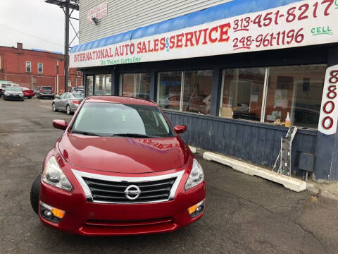 2015 Nissan Altima for sale at International Auto Sales and Service in Detroit MI