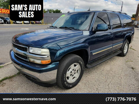 2005 Chevrolet Suburban for sale at SAM'S AUTO SALES in Chicago IL