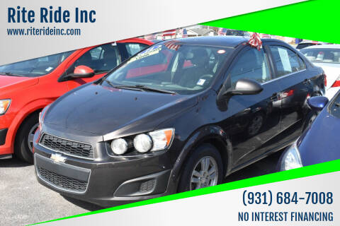 2014 Chevrolet Sonic for sale at Rite Ride Inc 2 in Shelbyville TN