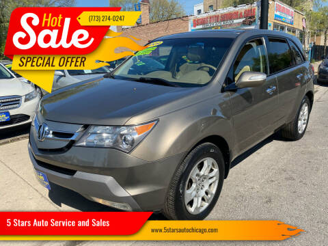 2009 Acura MDX for sale at 5 Stars Auto Service and Sales in Chicago IL
