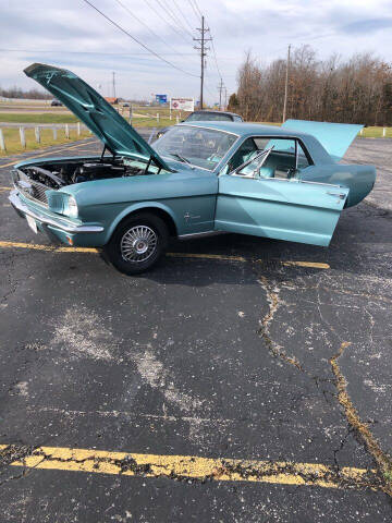 1966 Ford Mustang for sale at CHAMPION CLASSICS LLC in Foristell MO