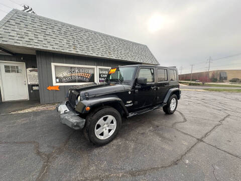 2009 Jeep Wrangler Unlimited for sale at Trackside Auto Sales LLC in Loves Park IL