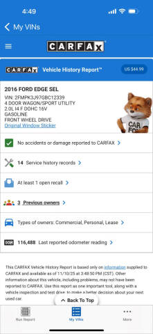 2016 Ford Edge SEL
