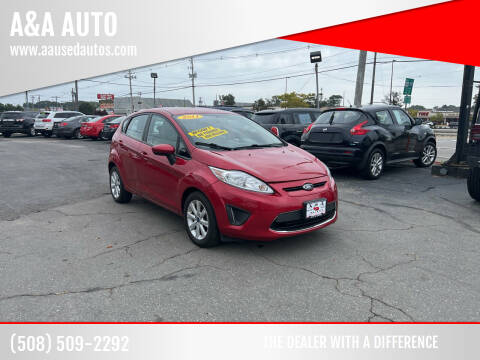 2011 Ford Fiesta for sale at A&A AUTO in Fairhaven MA