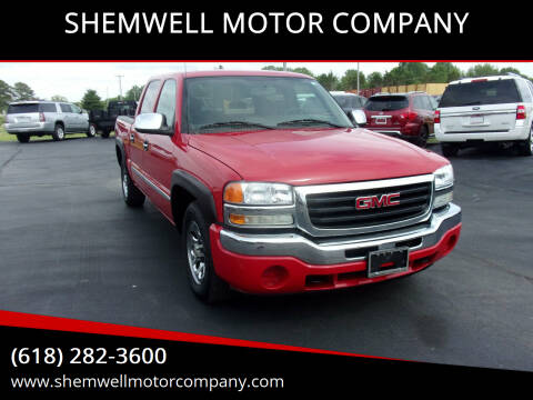 2007 GMC Sierra 1500 Classic for sale at SHEMWELL MOTOR COMPANY in Red Bud IL