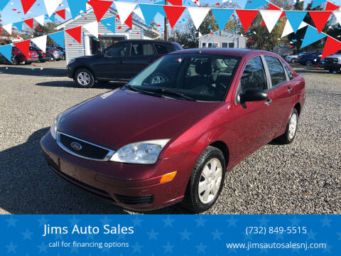 2007 Ford Focus for sale at Jims Auto Sales in Lakehurst NJ