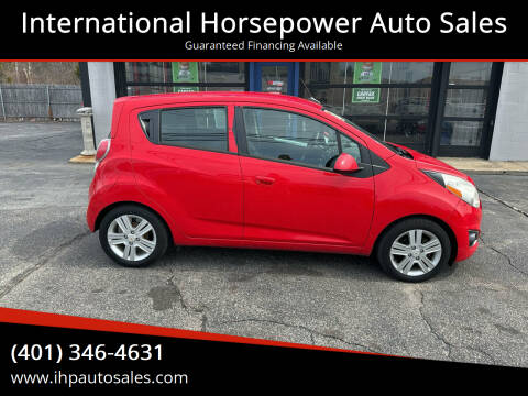 2014 Chevrolet Spark for sale at International Horsepower Auto Sales in Warwick RI