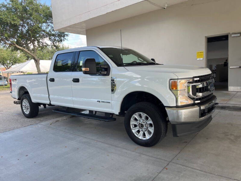 Used 2022 Ford F-250 Super Duty XLT with VIN 1FT7W2BT9NEF61209 for sale in Davie, FL