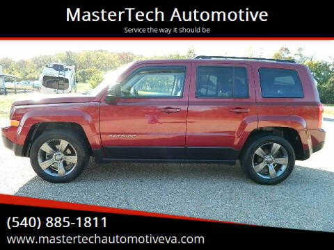 2014 Jeep Patriot for sale at MasterTech Automotive in Staunton VA