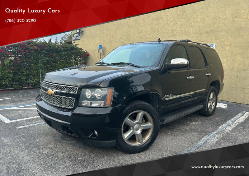 2012 Chevrolet Tahoe for sale at Quality Luxury Cars in North Miami FL