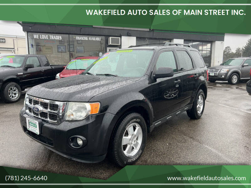2011 Ford Escape for sale at Wakefield Auto Sales of Main Street Inc. in Wakefield MA