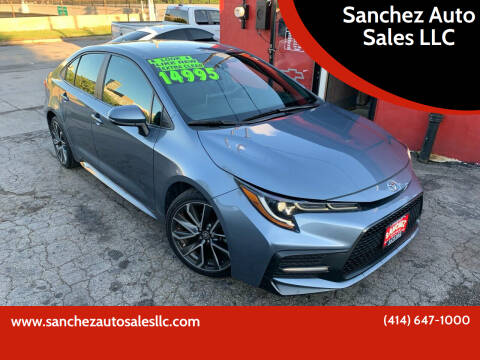 2020 Toyota Corolla for sale at Sanchez Auto Sales LLC in Milwaukee WI