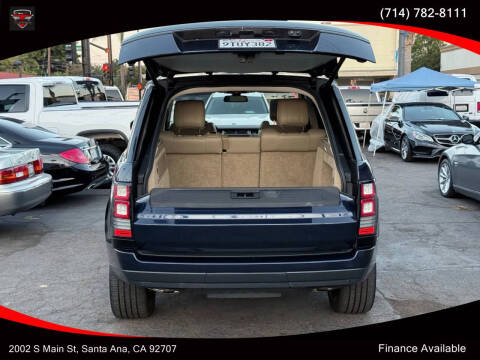 2016 Land Rover Range Rover Supercharged LWB