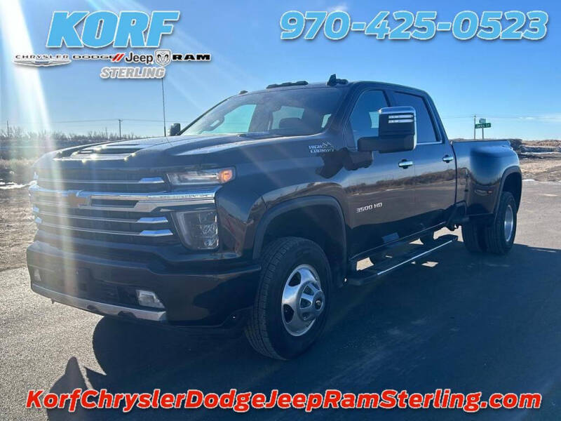 2020 Chevrolet Silverado 3500HD for sale at Tony Peckham @ Korf Motors in Sterling CO