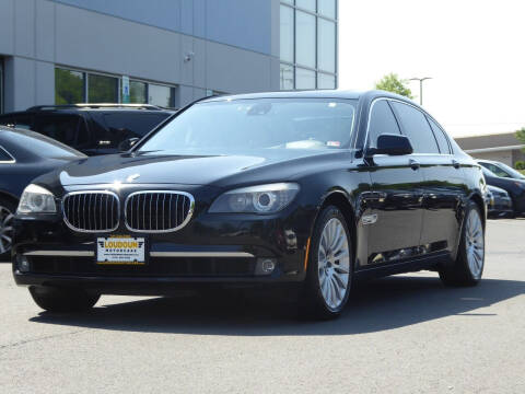 2012 BMW 7 Series for sale at Loudoun Used Cars - LOUDOUN MOTOR CARS in Chantilly VA