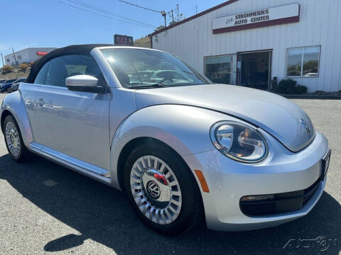 2016 Volkswagen Beetle Convertible for sale at Guy Strohmeiers Auto Center in Lakeport CA