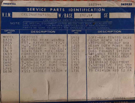 1976 Chevrolet C20