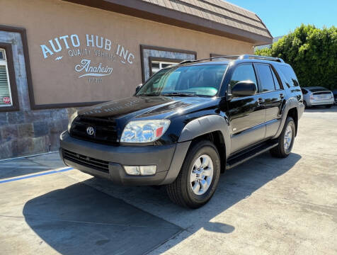 2003 Toyota 4Runner for sale at Auto Hub, Inc. in Anaheim CA