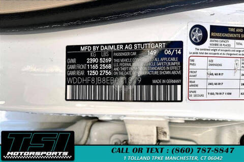 2014 Mercedes-Benz E-Class