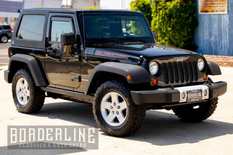 2007 Jeep Wrangler for sale at Borderline Classics & Auto Sales - CLASSICS FOR SALE in Dinuba CA
