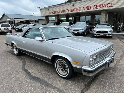 1986 Chevrolet El Camino for sale at Osceola Auto Sales and Service in Osceola WI