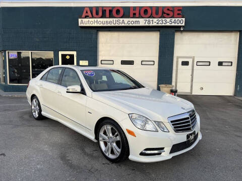 2012 Mercedes-Benz E-Class for sale at Auto House USA in Saugus MA