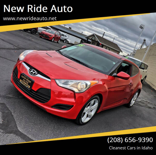 2015 Hyundai Veloster for sale at New Ride Auto in Rexburg ID