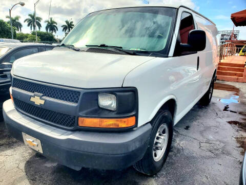 2014 Chevrolet Express for sale at A Group Auto Brokers LLc in Opa-Locka FL