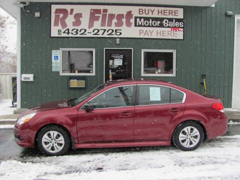 2011 Subaru Legacy for sale at R's First Motor Sales Inc in Cambridge OH
