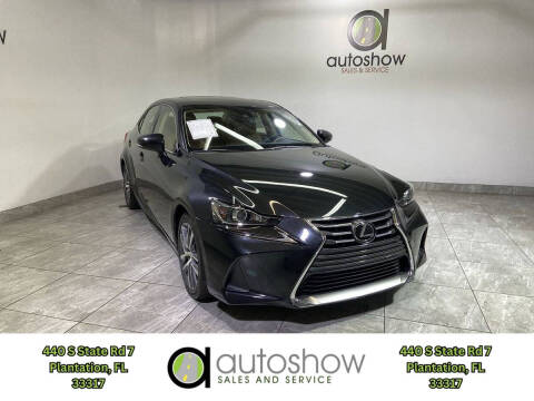 2020 Lexus IS 300 for sale at AUTOSHOW SALES & SERVICE in Plantation FL