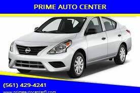 2014 Nissan Versa for sale at PRIME AUTO CENTER in Palm Springs FL
