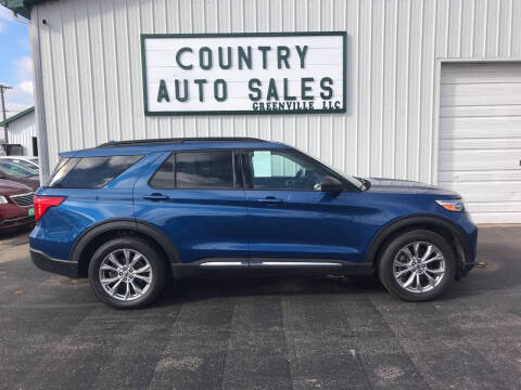 2020 Ford Explorer for sale at COUNTRY AUTO SALES LLC in Greenville OH