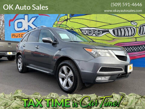 2011 Acura MDX for sale at OK Auto Sales in Kennewick WA