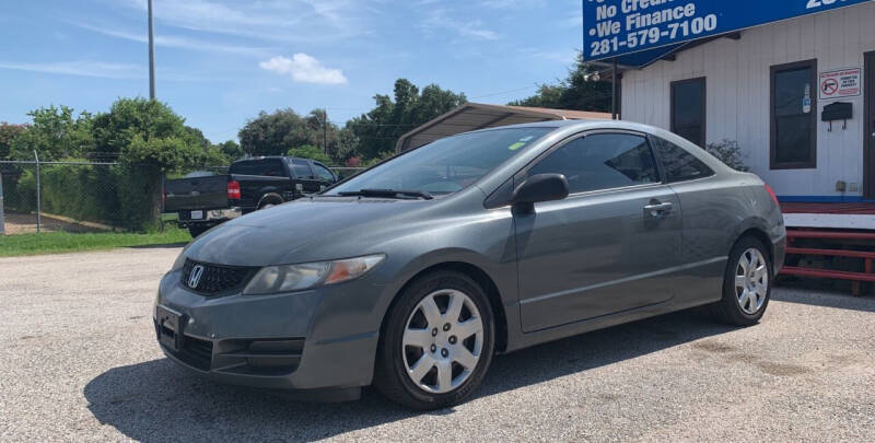 2010 Honda Civic for sale at P & A AUTO SALES in Houston TX