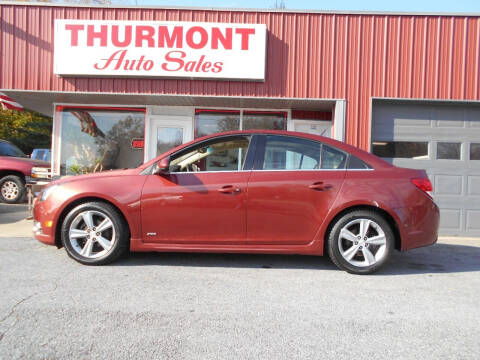 2012 Chevrolet Cruze for sale at THURMONT AUTO SALES in Thurmont MD
