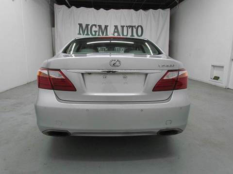 2012 Lexus LS 460 for sale at MGM Auto in San Antonio, TX