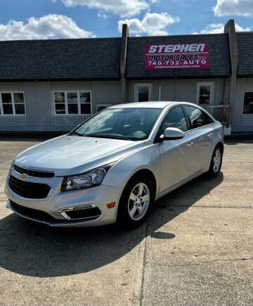 2016 Chevrolet Cruze Limited for sale at Stephen Motor Sales LLC in Caldwell OH