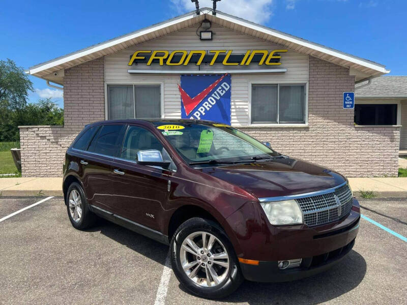 2010 Lincoln MKX for sale at Frontline Automotive Services in Carleton MI